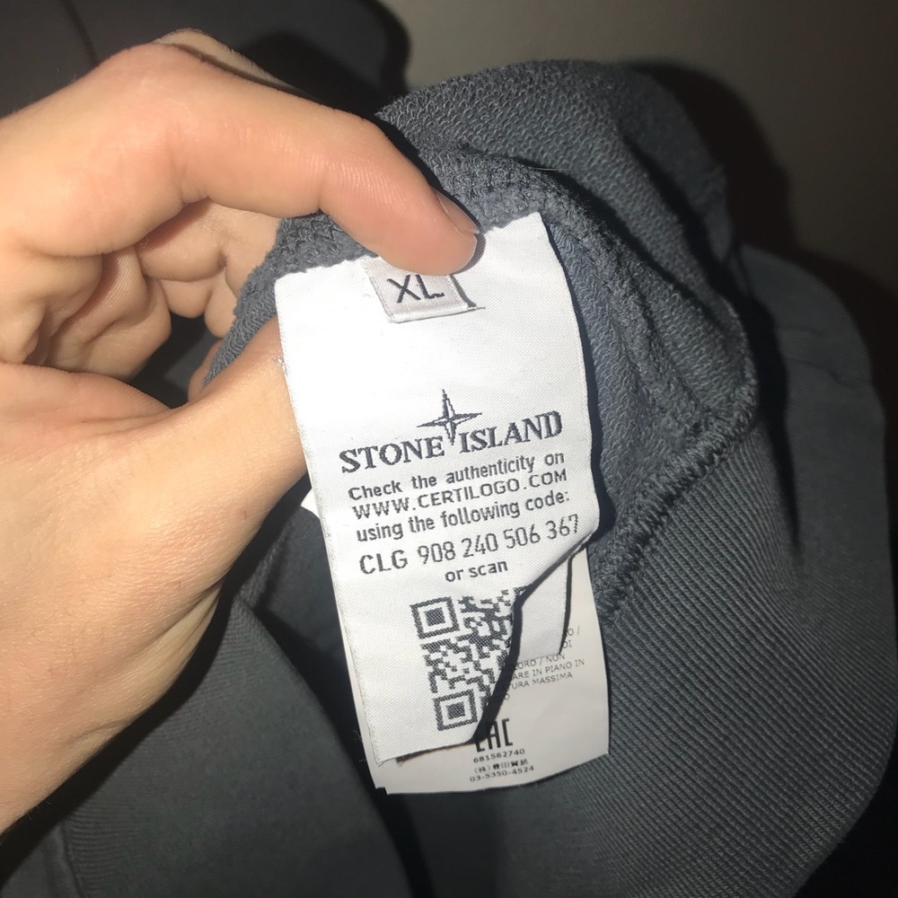 Stone island crew neck sweater - Picture 6 of 6
